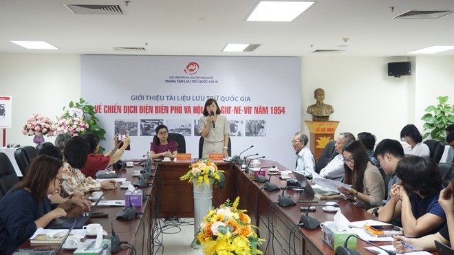 Giới thiệu gần 200 tài liệu lưu trữ gốc về chiến dịch Điện Biên Phủ, Hội nghị Geneva Giới thiệu gần 200 tài liệu lưu trữ gốc về Chiến dịch Điện Biên Phủ, Hội nghị Geneva