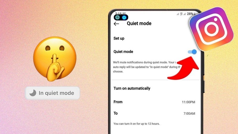 Cách bật chế độ im lặng trên Instagram theo nhu cầu sử dụng của bạn Cách bật chế độ im lặng trên Instagram theo nhu cầu sử dụng của bạn