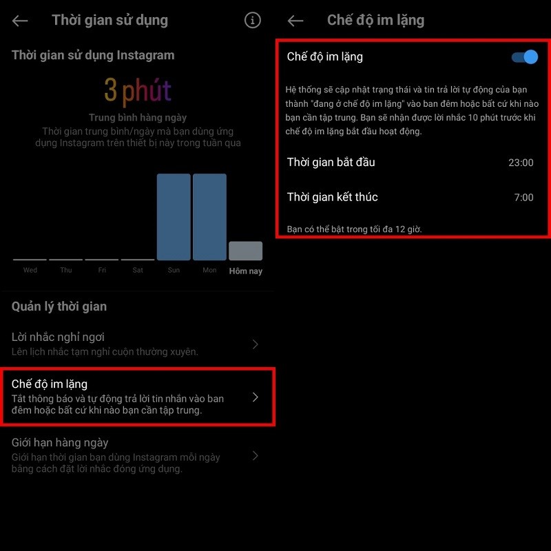 Cách bật chế độ im lặng trên Instagram theo nhu cầu sử dụng của bạn Cách bật chế độ im lặng trên Instagram theo nhu cầu sử dụng của bạn