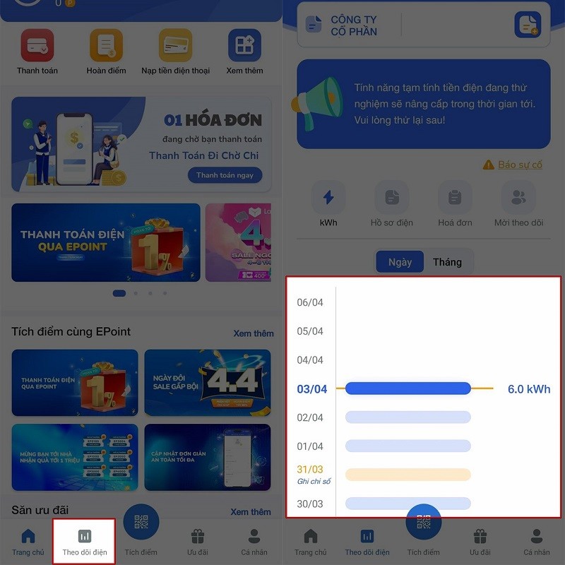 Cách kiểm tra lượng điện tiêu thụ hằng ngày siêu đơn giản Cách kiểm tra lượng điện tiêu thụ hằng ngày siêu đơn giản