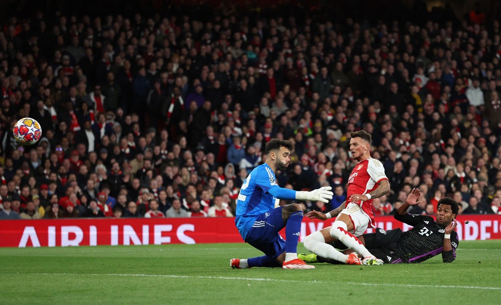 Champions League: Hình ảnh trận đấu Arsenal hòa Bayern Munich trên sân