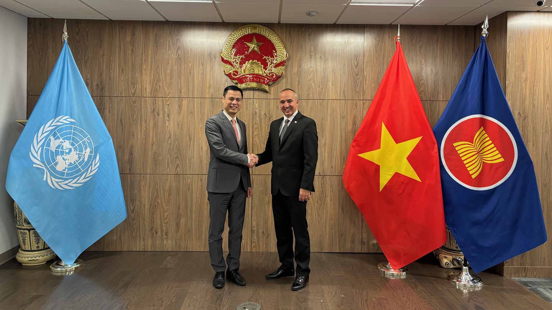 Việt Nam-Cuba tiếp tục tăng cường hợp tác chặt chẽ tại các tiến trình quan trọng của Liên hợp quốc