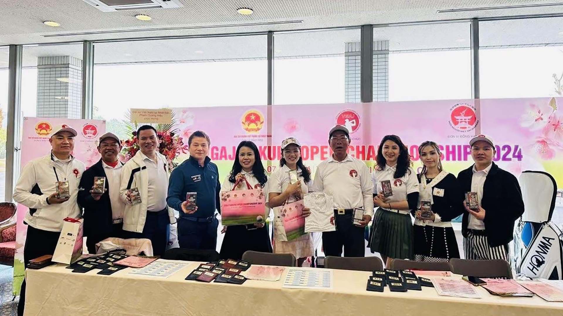 Giải golf gắn kết cộng đồng và mở rộng giao lưu hữu nghị của người Việt Nam tại Nhật Bản