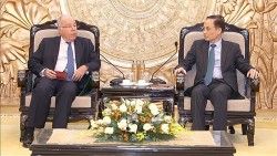 Trưởng ban Đối ngoại Trung ương Lê Hoài Trung tiếp Bộ trưởng Ngoại giao Brazil
