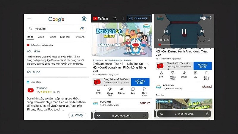 Nghe nhạc Youtube khi tắt màn hình trên iPhone, Android cực đơn giản Nghe nhạc Youtube khi tắt màn hình trên iPhone, Android cực đơn giản