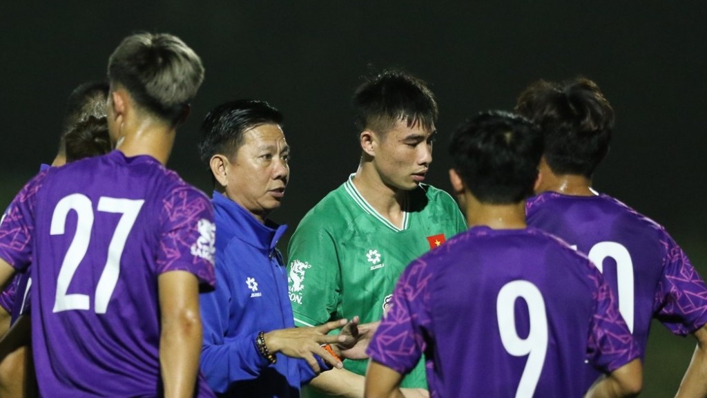 HLV Hoàng Anh Tuấn hài lòng về các cầu thủ đội tuyển U23 Việt Nam