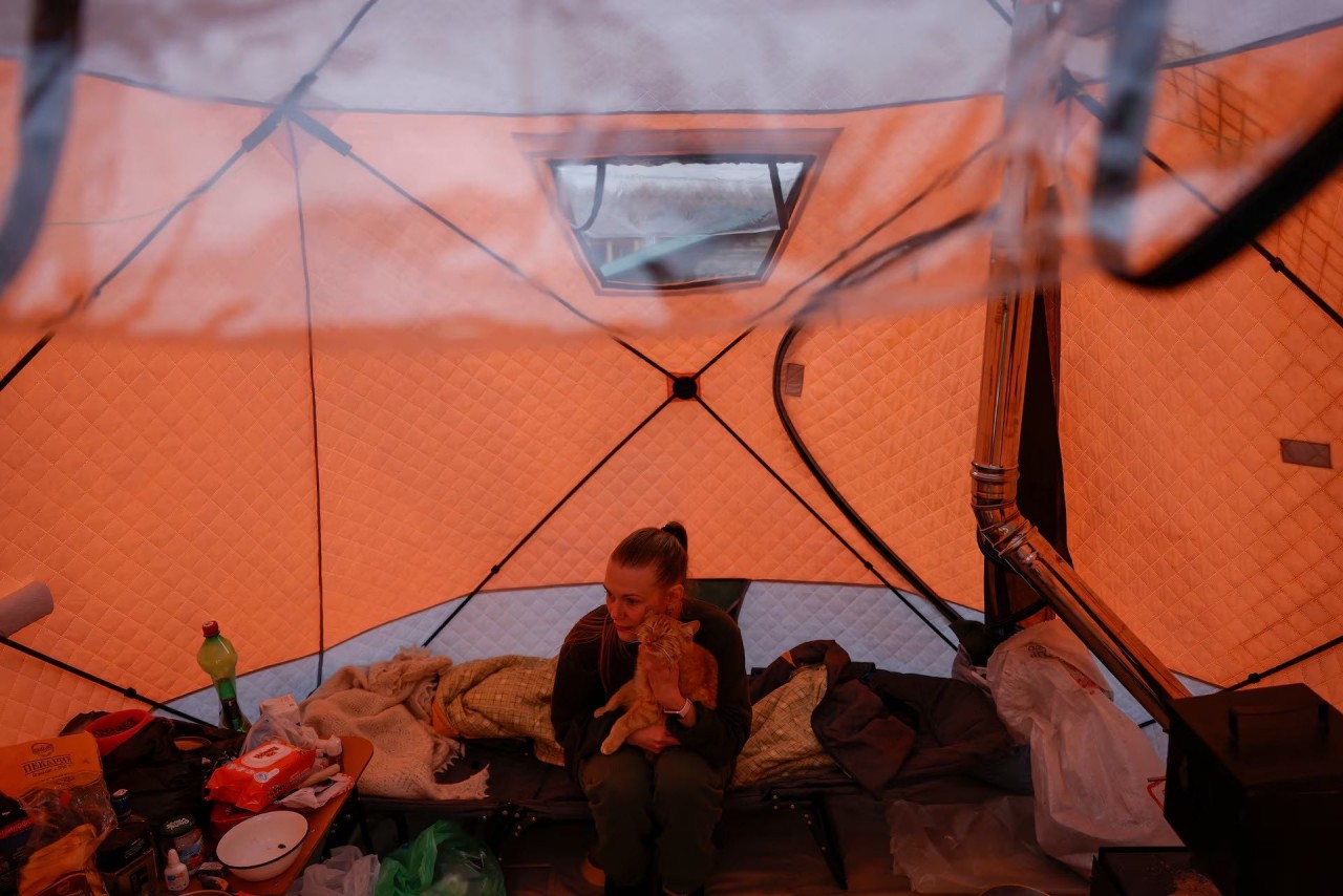 Khu vực gần biên giới Nga-Kazakhstan mênh mông biển nước do trận lũ lụt lịch sử Khu vực gần biên giới Nga Kazakhstan mênh mông biển nước do trận lũ lụt lịch sử