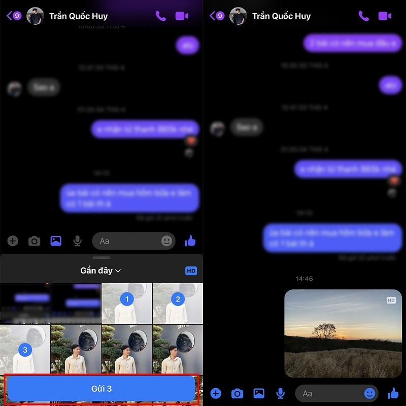 Cách gửi ảnh HD trên Messenger rõ nét như ảnh gốc cực đơn giản Cách gửi ảnh HD trên Messenger rõ nét như ảnh gốc cực đơn giản