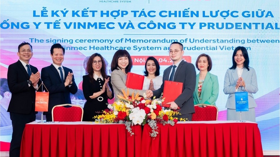 Prudential Việt Nam 'bắt tay' với Vinmec mang lại trải nghiệm dịch vụ tốt nhất cho khách hàng