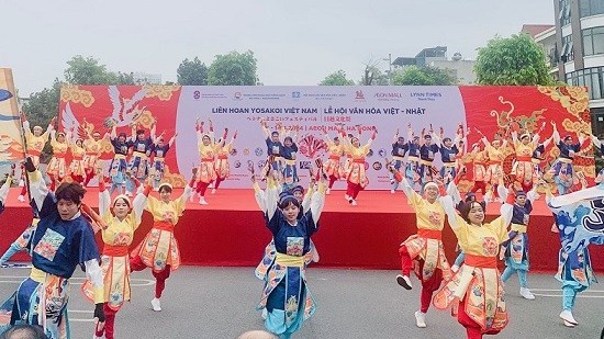 Giao lưu văn hoá Việt Nam-Nhật Bản qua điệu múa Yosakoi