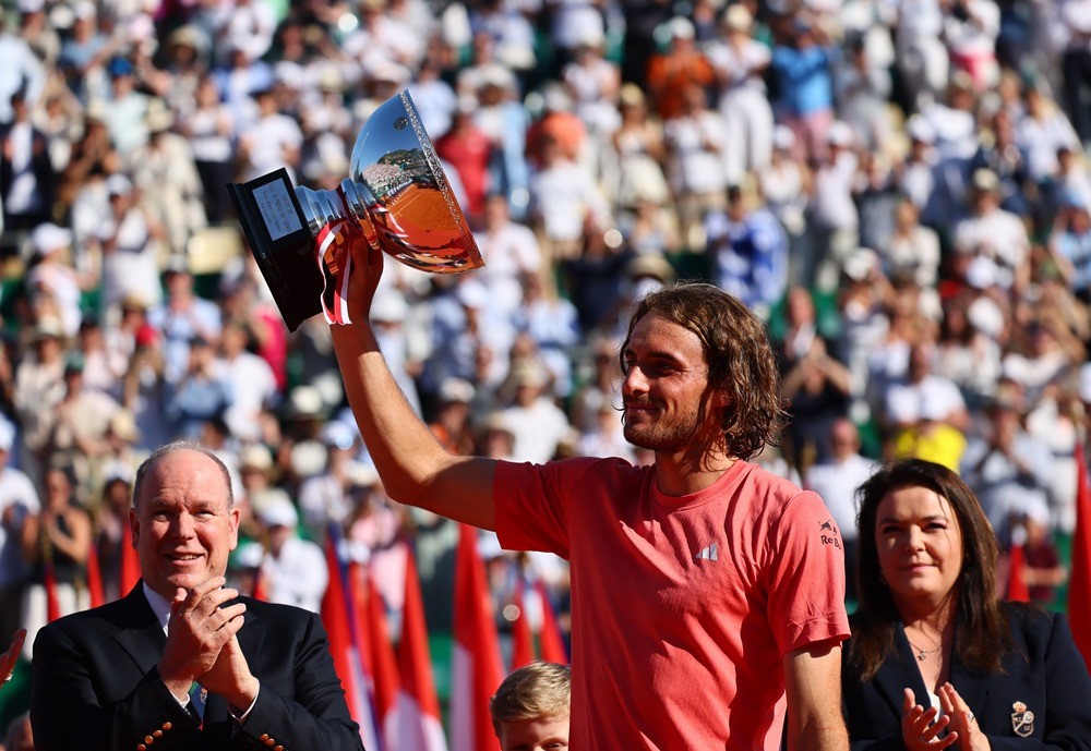 Stefanos Tsitsipas vô địch giải quần vợt Monte Carlo Masters 2024 Stefanos Tsitsipas vô địch giải quần vợt Monte Carlo Masters 2024