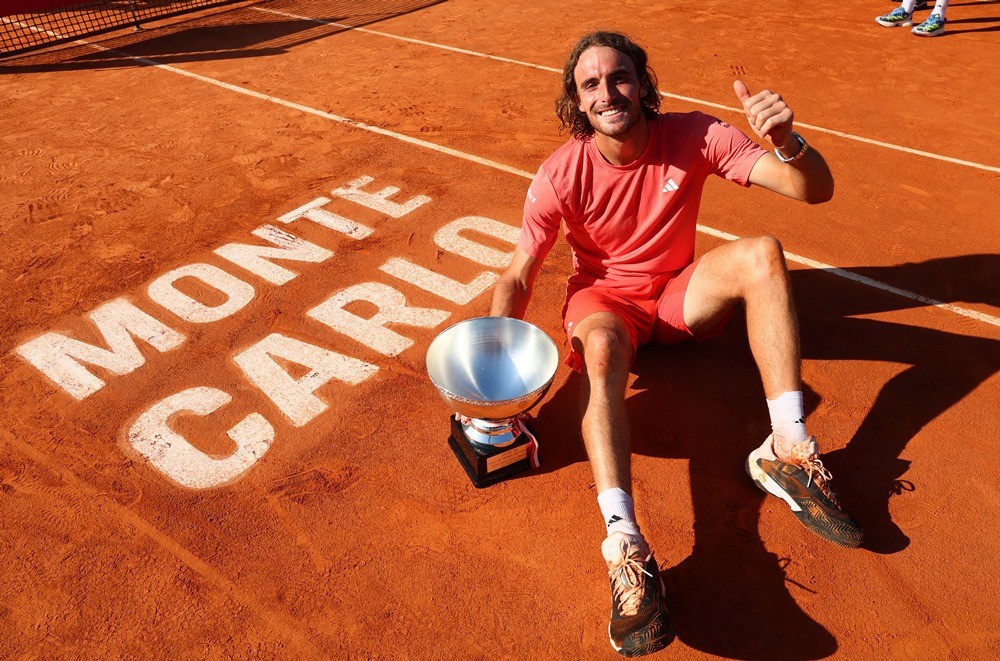 Stefanos Tsitsipas vô địch giải quần vợt Monte Carlo Masters 2024 Stefanos Tsitsipas vô địch giải quần vợt Monte Carlo Masters 2024