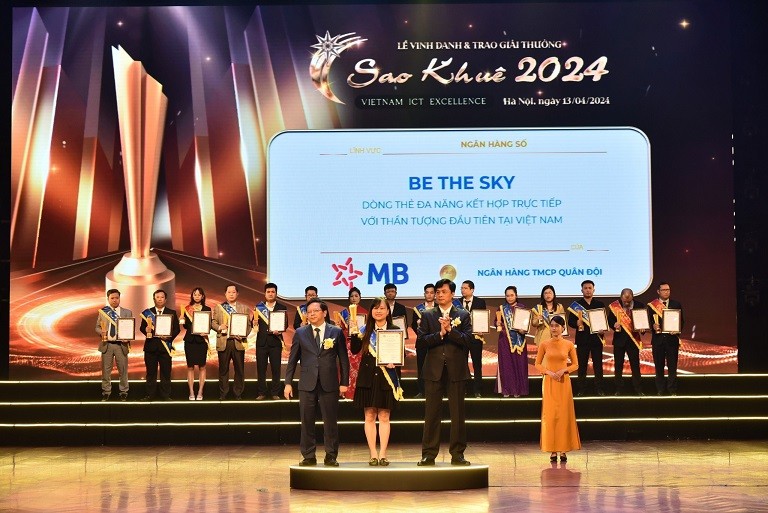 Be The Sky của MB là thẻ ngân hàng đầu tiên tại Việt Nam kết hợp trực tiếp với các hoạt động của một người nổi tiếng. Be The Sky của MB là thẻ ngân hàng đầu tiên tại Việt Nam kết hợp trực tiếp với các hoạt động của một người nổi tiếng.