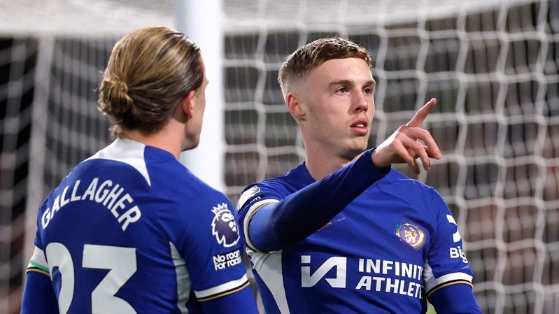 Ghi thêm 4 bàn thắng cho Chelsea, Cole Palmer tạm dẫn đầu danh sách Vua phá lưới Ngoại hạng Anh 2023/24