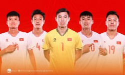 VCK U23 châu Á 2024: Ban cán sự U23 Việt Nam quy tụ đại diện trải đều theo trục dọc đội hình, từ vị trí 'gác đền' đến tiền đạo