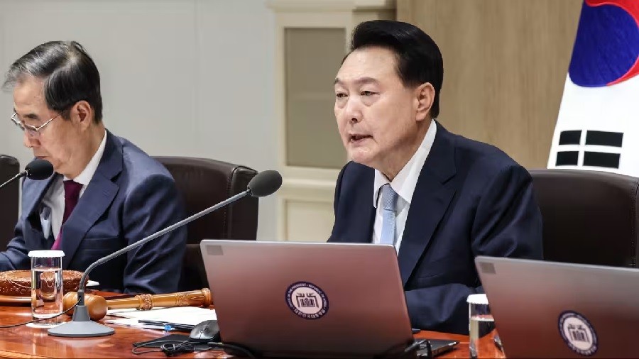 Tổng thống Hàn Quốc lần đầu phát biểu chính thức sau thất bại của đảng cầm quyền,