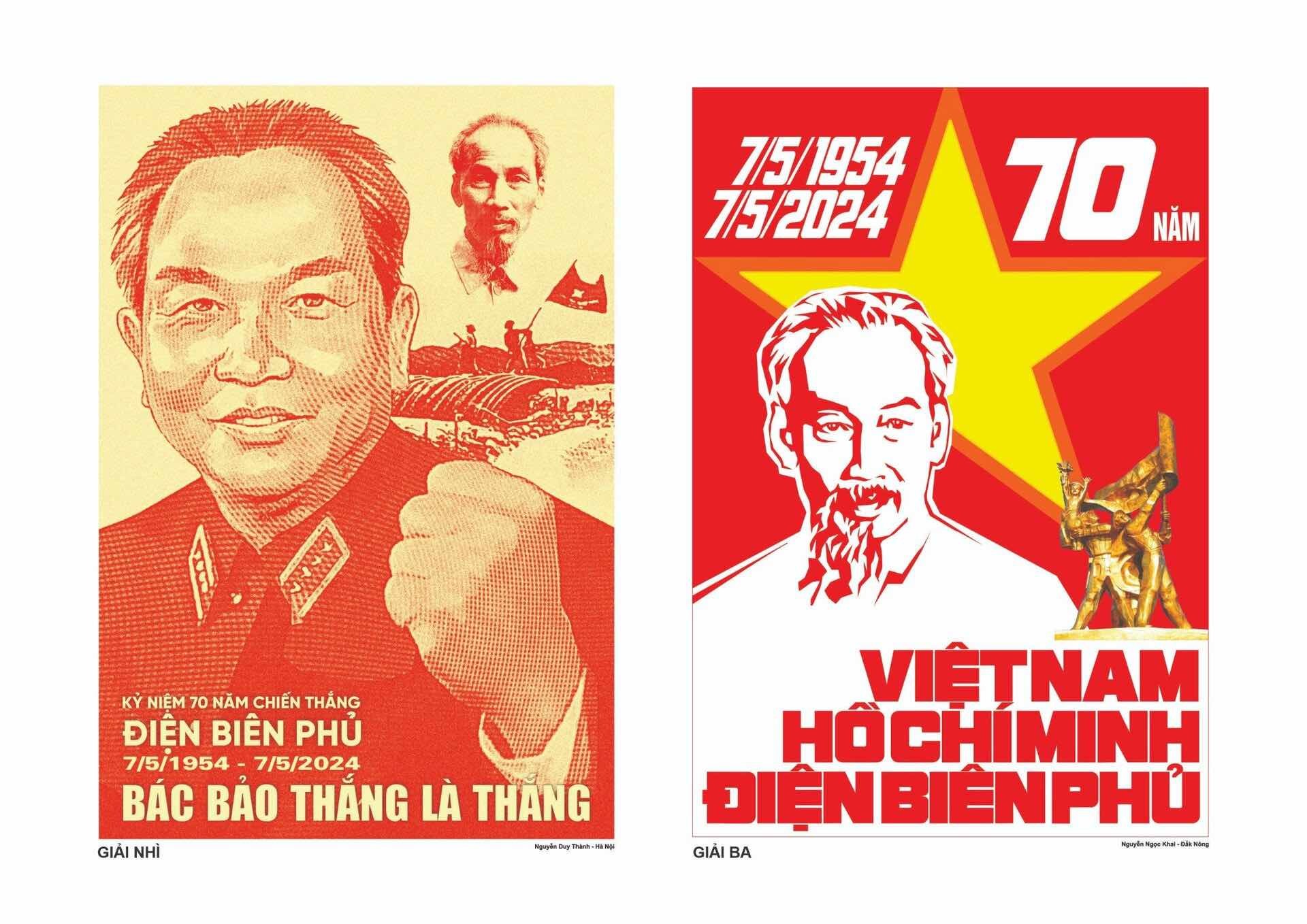 Ngắm bức tranh cổ động về chiến dịch Điện Biên Phủ