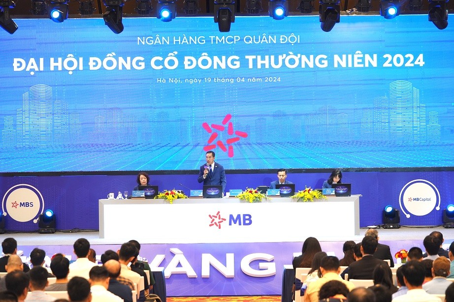 Đại hội đồng cổ đông 2024 của MB được diễn ra vào ngày 19/4 tại Hà Nội Đại hội đồng cổ đông 2024 của MB được diễn ra vào ngày 19/4 tại Hà Nội