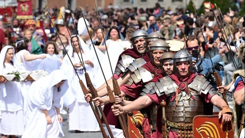 Italy: Thành phố Rome tưng bừng lễ hội mừng ‘sinh nhật’ 2.777 tuổi