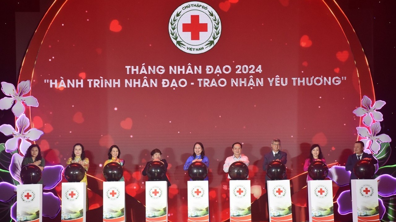 Phát động Tháng Nhân đạo cấp quốc gia năm 2024