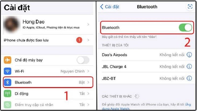 Mách bạn cách khắc phục lỗi AirPods không kết nối được với iPhone Mách bạn cách khắc phục lỗi AirPods không kết nối được với iPhone