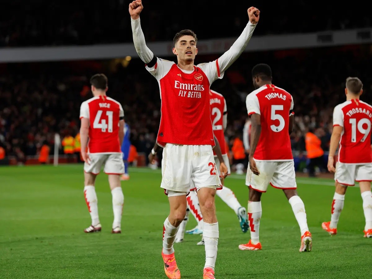 Ghi 2 bàn vào lưới Chelsea, Kai Havertz lập kỷ lục tại giải Ngoại hạng Anh