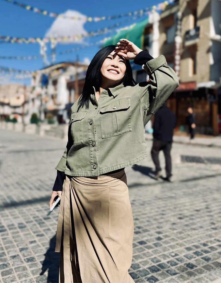 Ca sĩ gọi người đàn ông cô đang yêu là chồng nhưng không tiết lộ hình ảnh, danh tính của anh. Giữa tháng 4, Phương Thanh sang Ấn Độ khoảng một tuần thăm bạn trai. Cô khoe ảnh dạo chơi, ngắm phố ở Ladakh. Phương Thanh sang vùng núi giá lạnh Ấn Độ thăm bạn trai và kết hợp quay MV mới