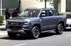 Bán tải BYD Shark 2024 lộ diện trước thềm ra mắt