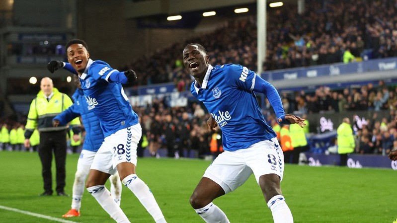 Ngoại hạng Anh: Hình ảnh trận đấu Liverpool thua không bàn thắng trước Everton