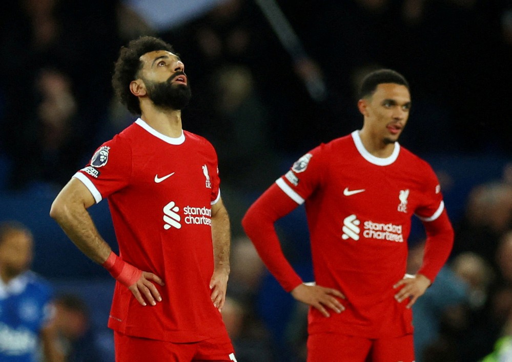 Ngoại hạng Anh: Hình ảnh trận đấu Everton thắng quả cảm trước Liverpool