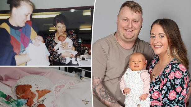 Cặp đôi sinh non cùng ngày trong bệnh viện nên duyên sau gần 30 năm