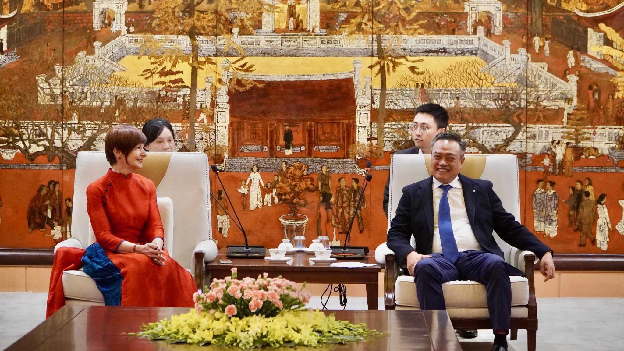 Mong muốn UNESCO tiếp tục đồng hành với Hà Nội trong việc bảo tồn di sản của thành phố