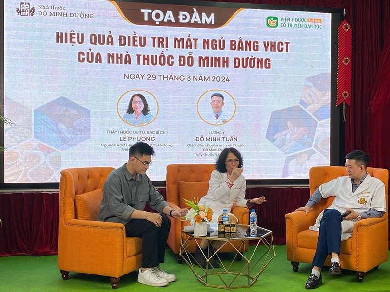 Viện Y dược cổ truyền dân tộc công bố hiệu quả điều trị của bài thuốc mất ngủ Đỗ Minh