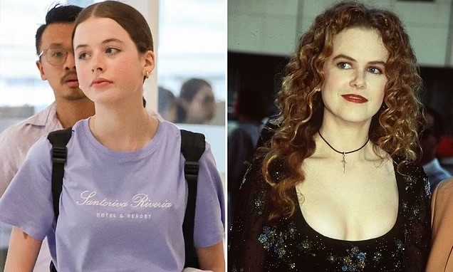 Con gái 13 tuổi được khen là bản sao nhan sắc của diễn viên Nicole Kidman Con gái 13 tuổi được khen là bản sao nhan sắc của diễn viên Nicole Kidman