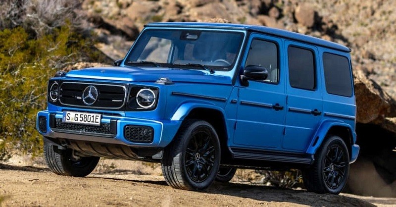 Cận cảnh SUV thuần điện Mercedes-Benz G580 vừa ra mắt Cận cảnh SUV thuần điện Mercedes-Benz G580 vừa ra mắt