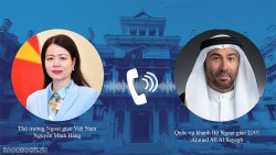 Thứ trưởng Ngoại giao Nguyễn Minh Hằng điện đàm với Quốc vụ khanh Bộ Ngoại giao UAE Ahmed Ali Al Sayegh