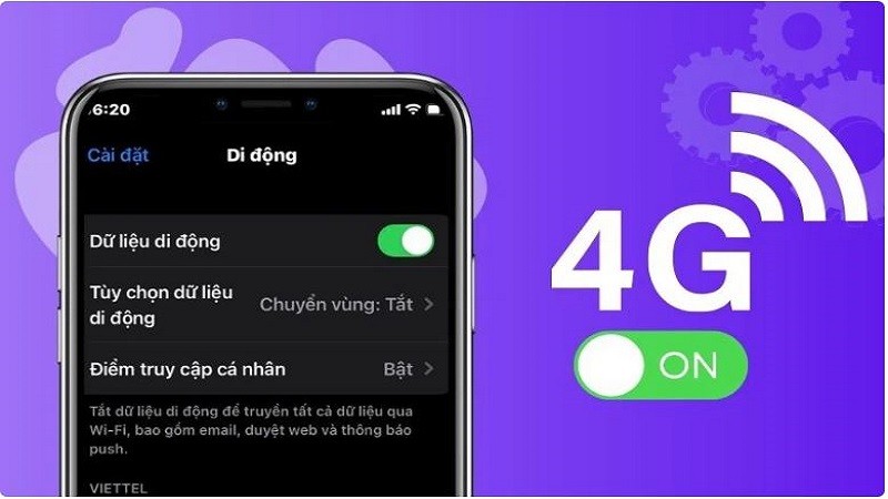 Hướng dẫn kiểm tra dung lượng 4G đã sử dụng trên iPhone chính xác nhất Hướng dẫn kiểm tra dung lượng 4G đã sử dụng trên iPhone chính xác nhất