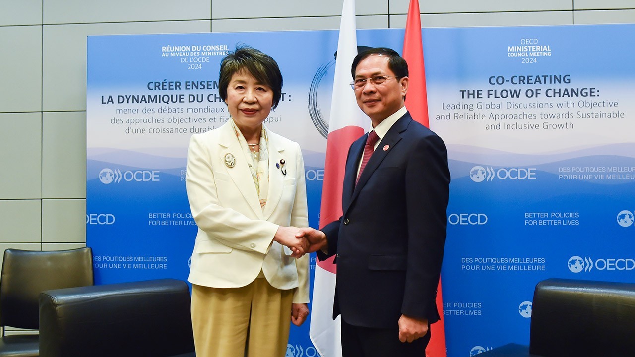 Nhật Bản ủng hộ các sáng kiến và ưu tiên mà Việt Nam đề xuất nhằm thúc đẩy hợp tác với OECD