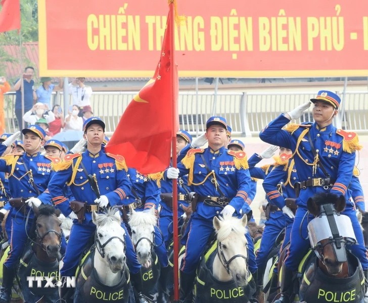 Toàn cảnh buổi tổng duyệt Lễ kỷ niệm 70 năm Chiến thắng Điện Biên Phủ Toàn cảnh buổi tổng duyệt Lễ kỷ niệm 70 năm Chiến thắng Điện Biên Phủ