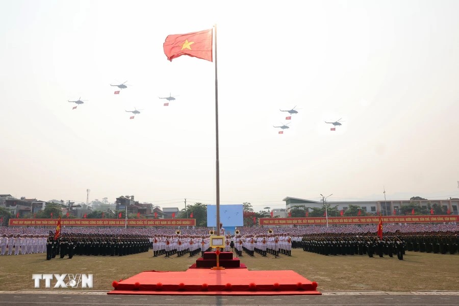 Toàn cảnh buổi tổng duyệt Lễ kỷ niệm 70 năm Chiến thắng Điện Biên Phủ Toàn cảnh buổi tổng duyệt Lễ kỷ niệm 70 năm Chiến thắng Điện Biên Phủ