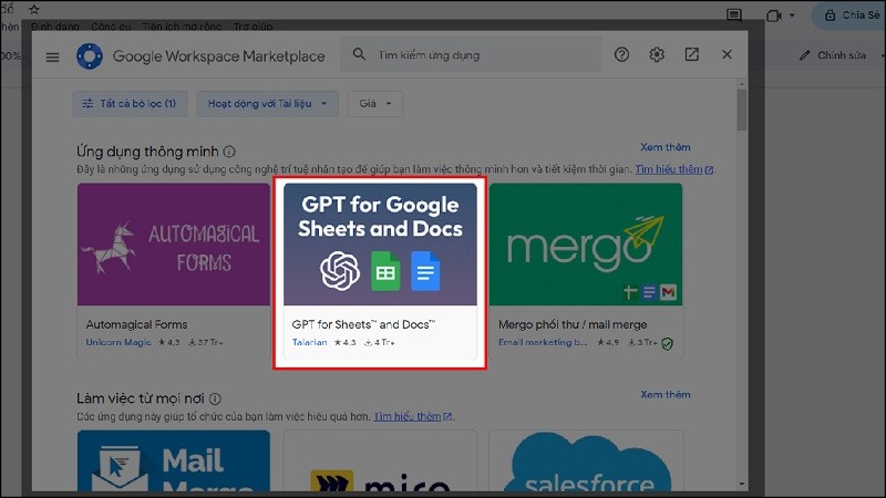 Cách tích hợp ChatGPT vào Google Docs giúp bạn sử dụng thuận tiện hơn