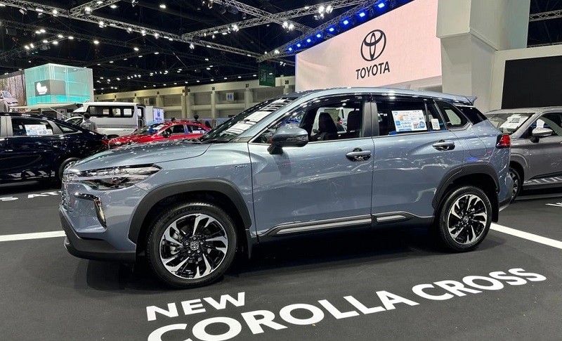La-zăng mới trên Toyota Corolla Cross 2024 tại Thái Lan không quá khác biệt so với đời cũ La-zăng mới trên Toyota Corolla Cross 2024 tại Thái Lan không quá khác biệt so với đời cũ