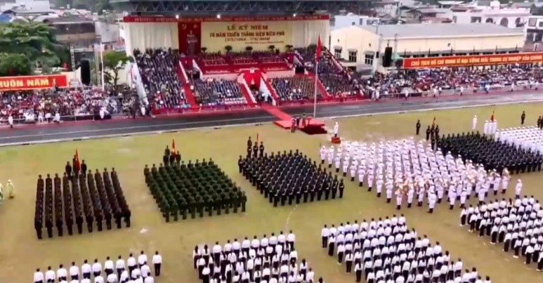Diễu binh, diễu hành kỷ niệm 70 năm Chiến thắng Điện Biên Phủ Diễu binh, diễu hành kỷ niệm 70 năm Chiến thắng Điện Biên Phủ