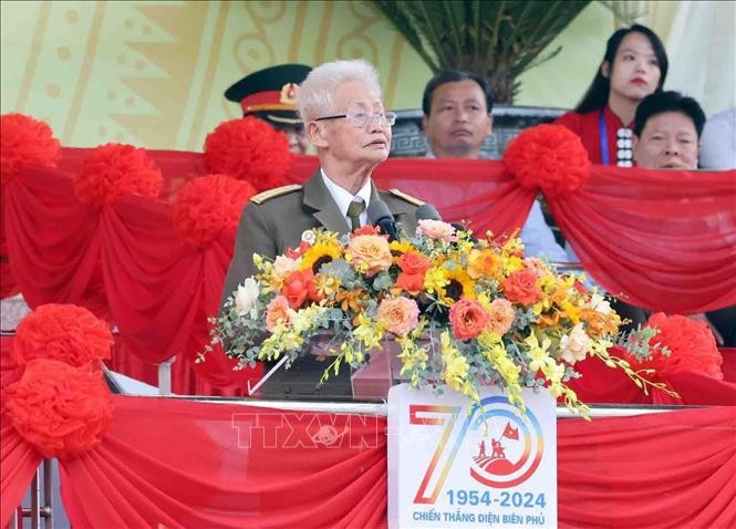 Diễu binh, diễu hành kỷ niệm 70 năm Chiến thắng Điện Biên Phủ Diễu binh, diễu hành kỷ niệm 70 năm Chiến thắng Điện Biên Phủ