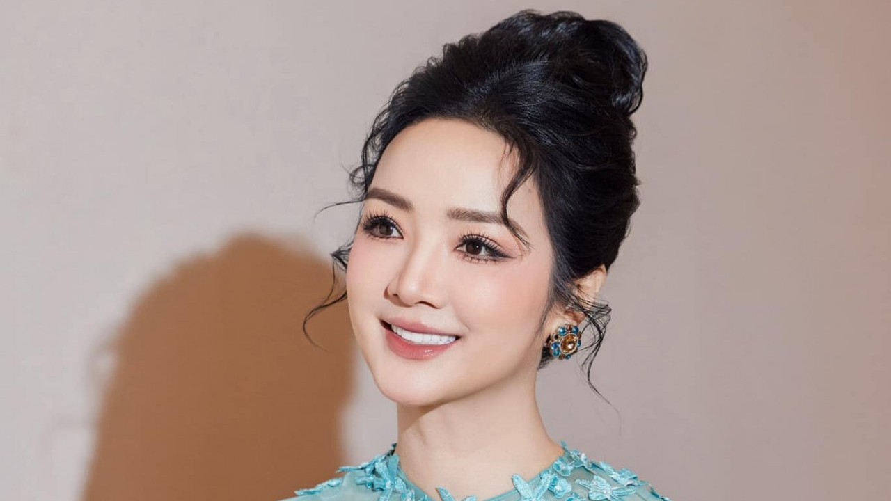 Hoa hậu Giáng My đẹp ngút ngàn