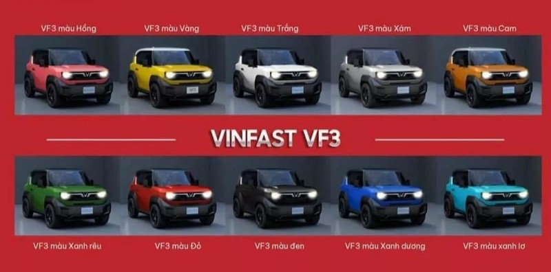 Xe điện VinFast VF3 lộ giá bán chỉ từ 235 triệu đồng Xe điện VinFast VF3 lộ giá bán chỉ từ 235 triệu đồng