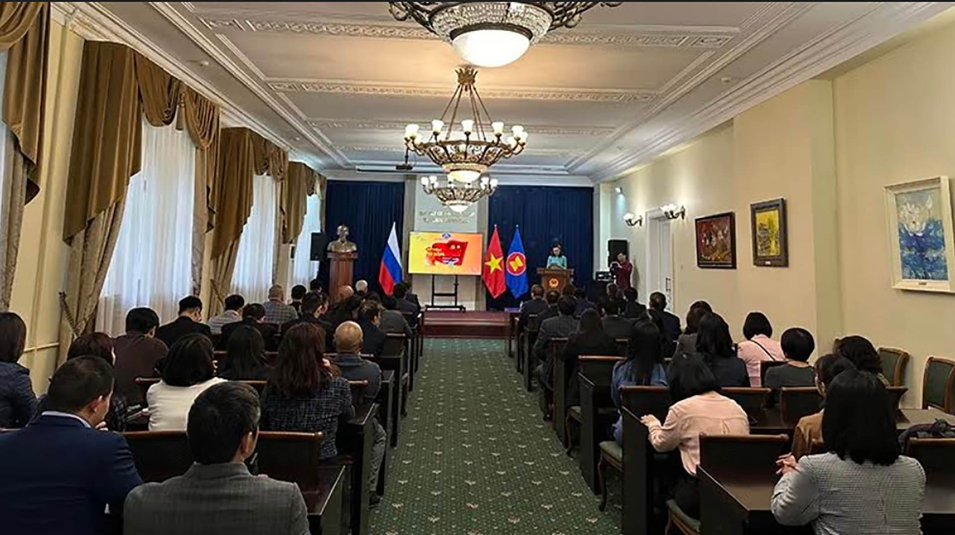 Kỷ niệm 70 năm Chiến thắng Điện Biên Phủ tại Liên bang Nga