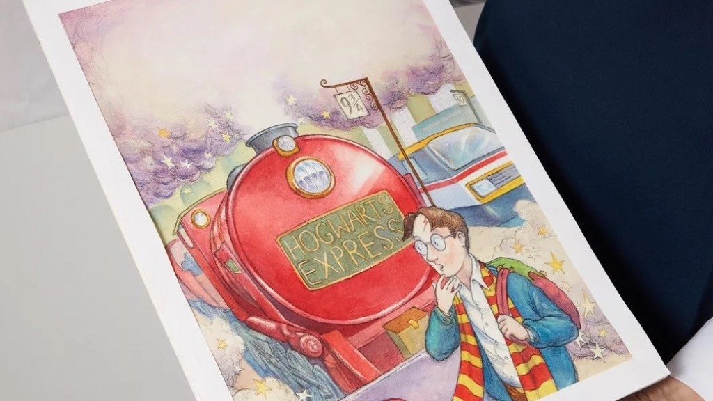 Ảnh bìa cuốn sách Harry Potter gốc dự kiến ​​​​sẽ phá kỷ lục khi bán đấu giá