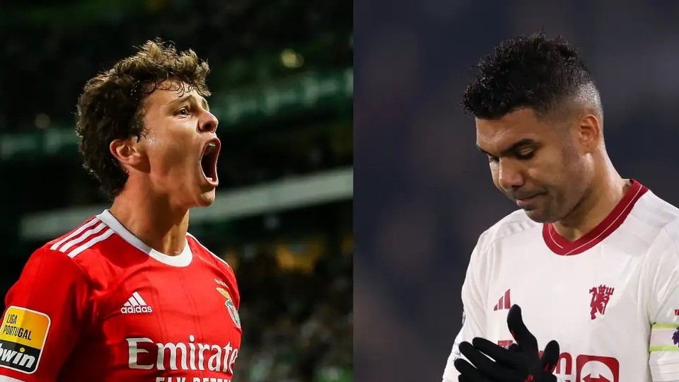 Chuyển nhượng cầu thủ: MU tính bán Casemiro để mua sao trẻ Joao Neves