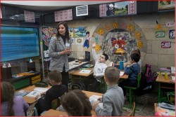 Thành phố Kharkov của Ukraine phải chuyển lớp học xuống hầm ngầm do chiến sự ác liệt